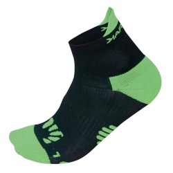 летние носки Karpos Lavaredo Socks чёрно-салатные